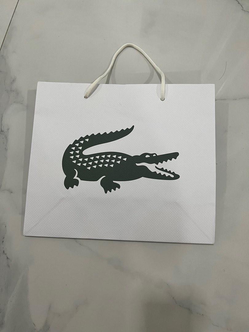 Paper bag lacoste discount