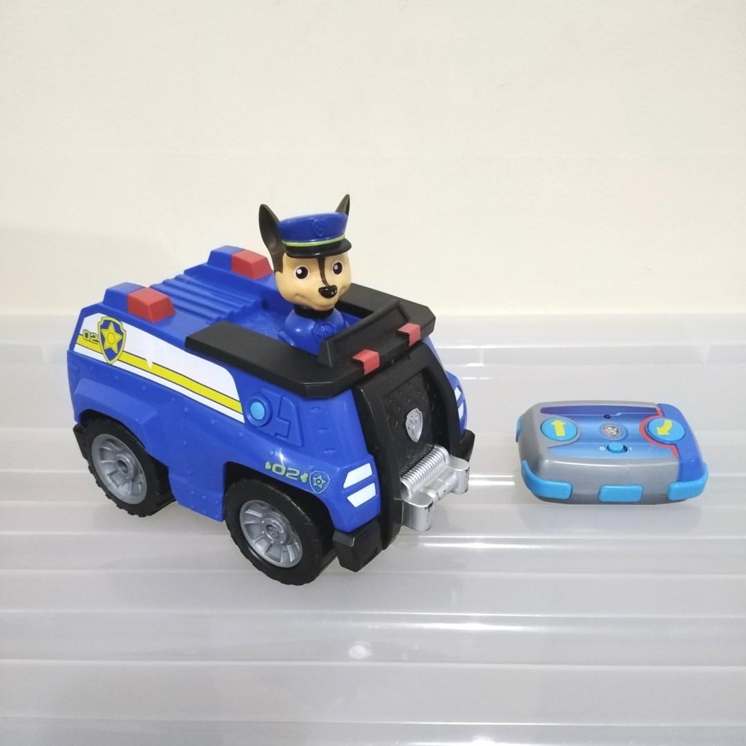 Paw Patrol Chase Remote Control Police Car Toy for Baby Kids, Hobbies &  Toys, Toys & Games on Carousell