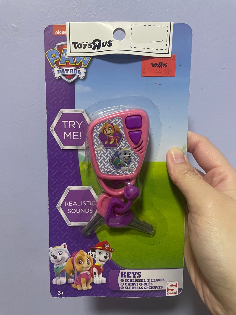 Paw Patrol keys with realistic sounds Hobbies Toys Toys Games on Carousell