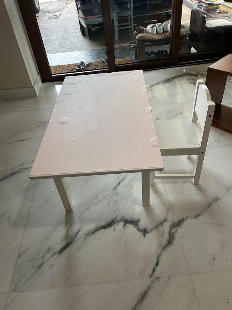 Pink study table, Babies & Kids, Baby Nursery & Kids Furniture, Kids ...