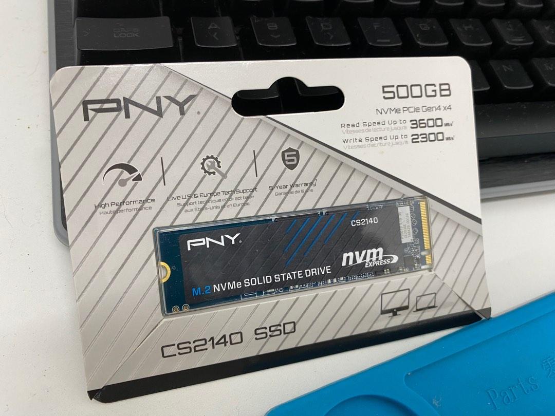 PNY 1TB CS2140 M.2 PCIe Gen 4 x4 NVMe Internal SSD