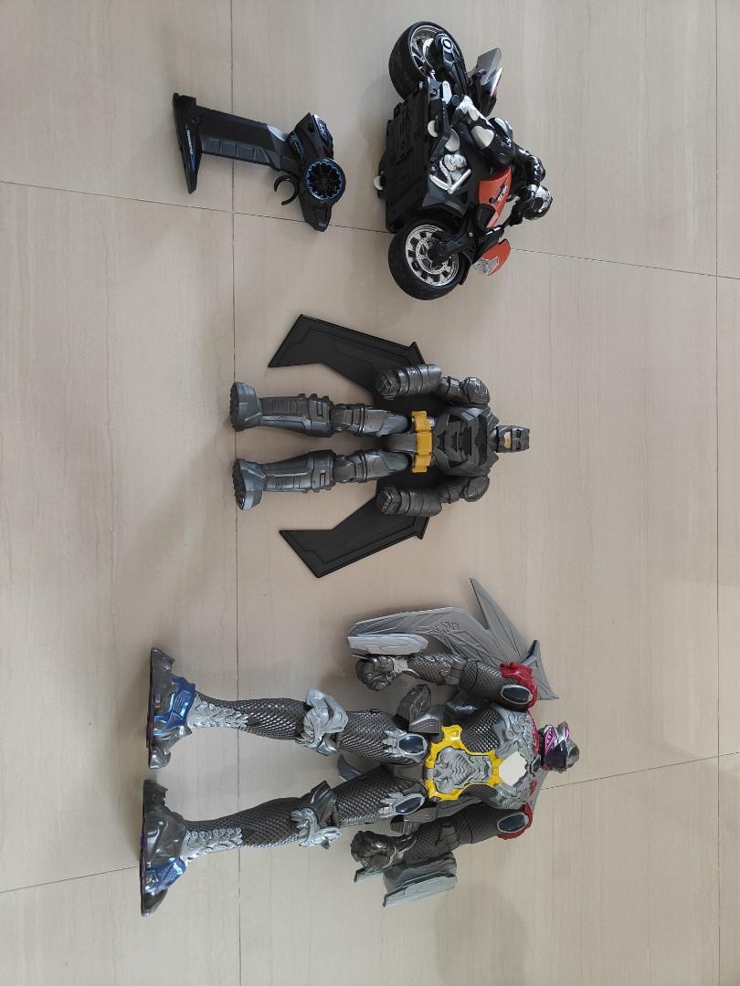 Power Ranger Bat Man and Remote Control Bike Hobbies Toys
