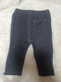 Preloved Uniqlo Leggings size 90 Dark Blue