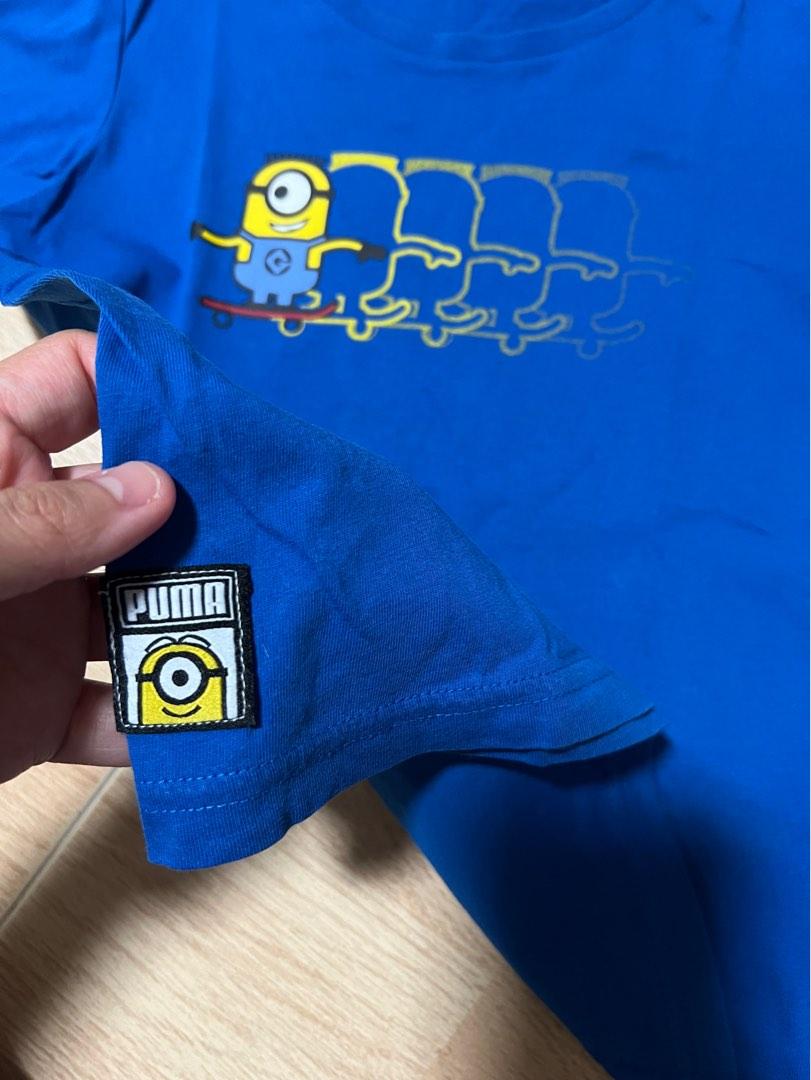 Puma minions t shirt on sale