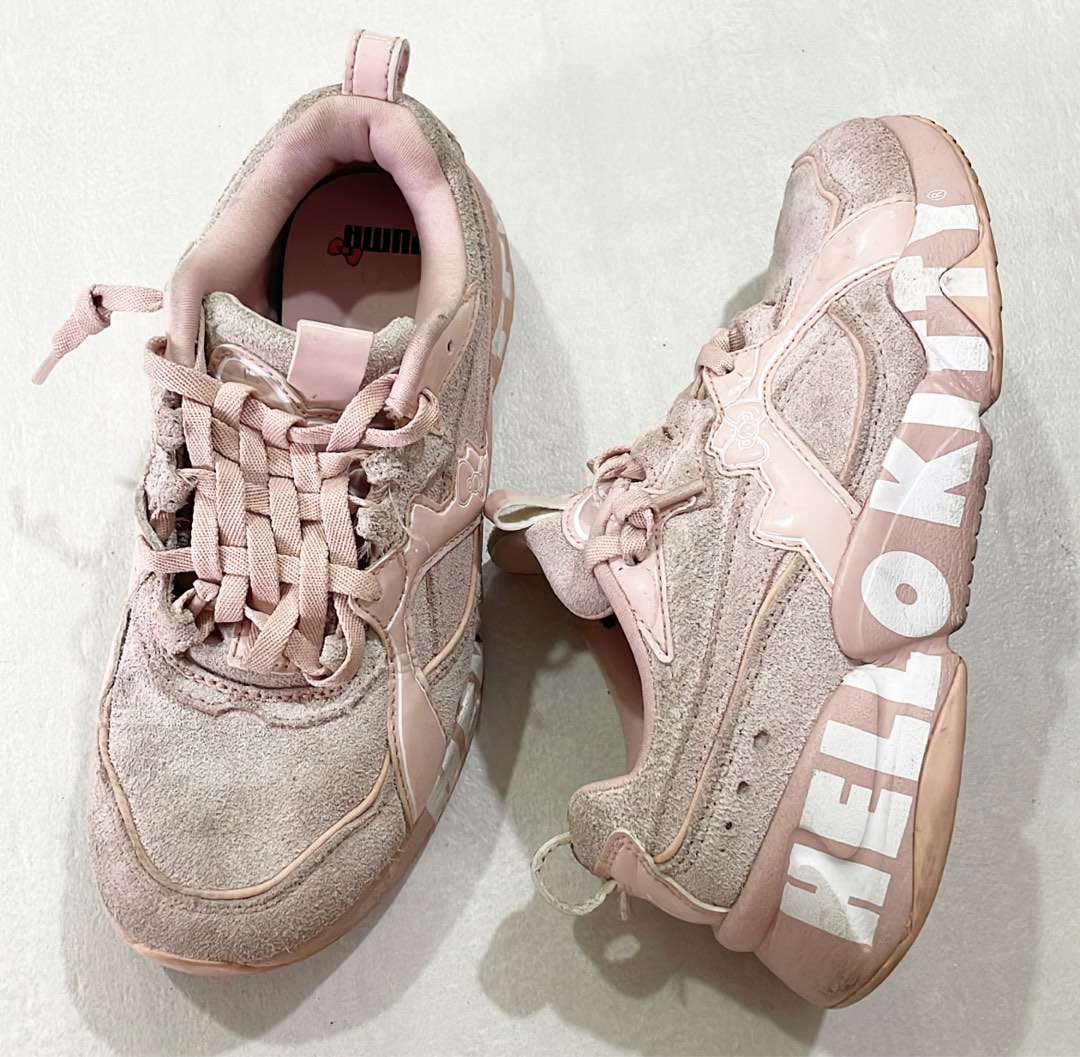 Puma x Hello Kitty shoes, Babies & Kids, Babies & Kids Fashion on Carousell