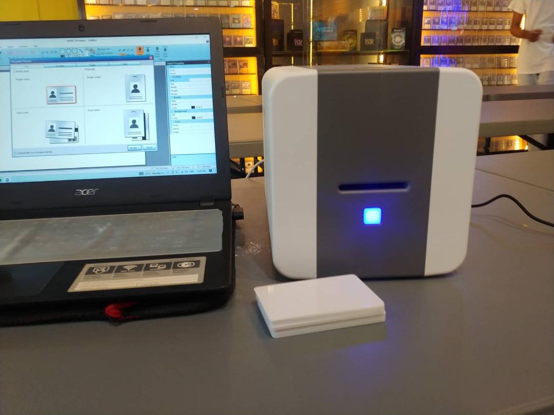 Pvc Id Card Printer Machine