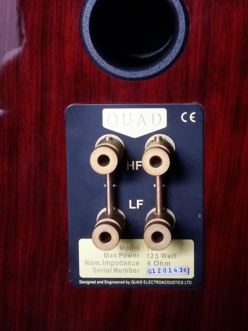 Quad 12L bookshelf speaker, Audio, Soundbars, Speakers & Amplifiers on