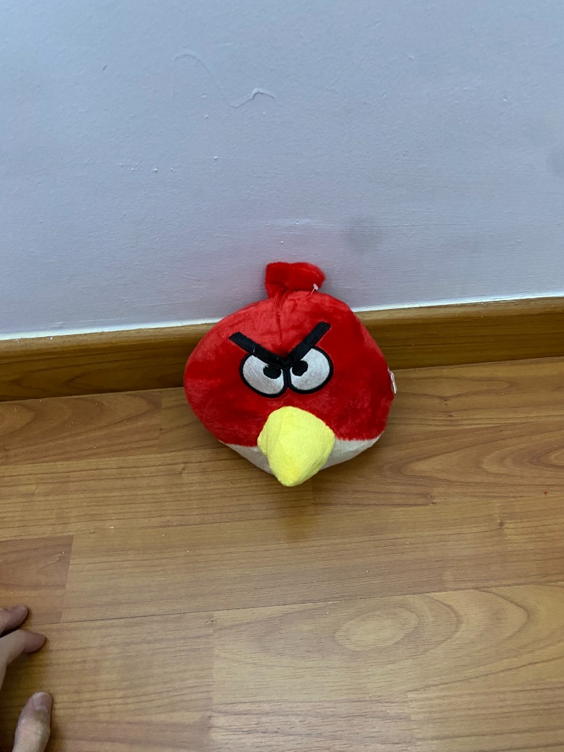 Red Angry Bird, Hobbies & Toys, Toys & Games on Carousell