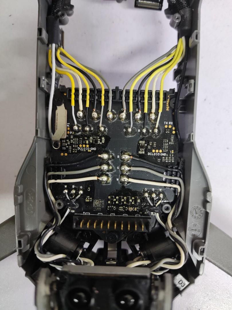 Mavic air water clearance damage repair