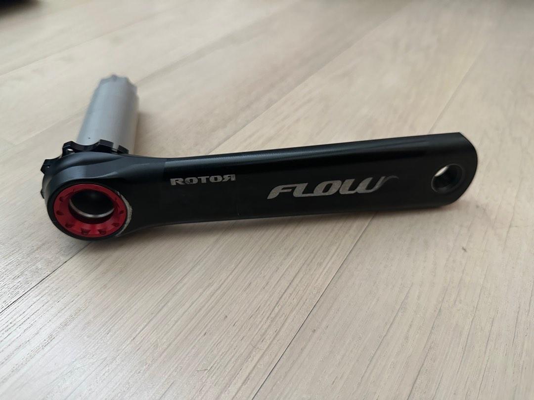 Rotor Flow crankset with power2max power meter, Sports Equipment