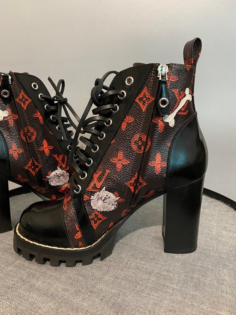 Louis Vuitton Catogram Star Trail Ankle Boots – Caroline's Fashion