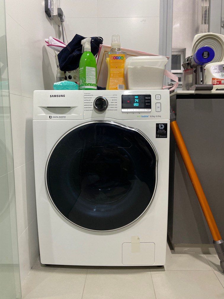 Samsung Digital Inverter Washing Machine 8kg/6kg, TV & Home