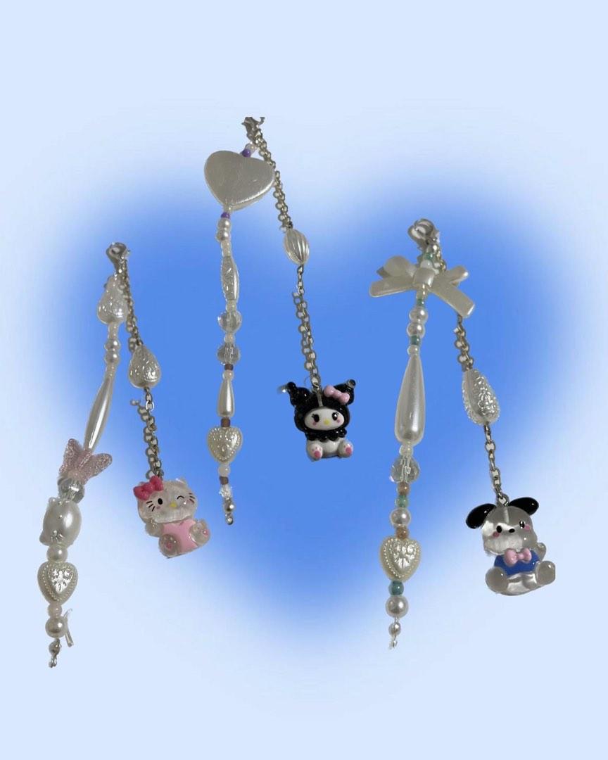 Sanrio keychain's, Hobbies & Toys, Stationery & Craft, Handmade Craft