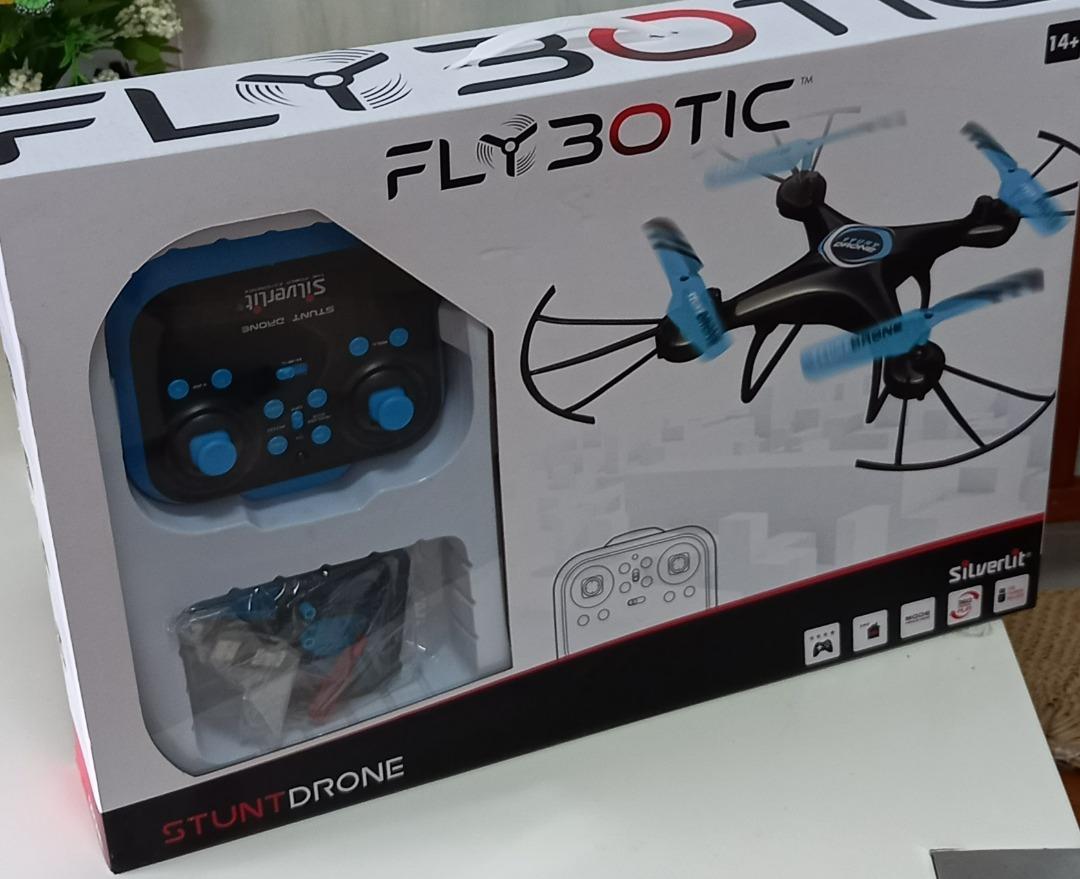 FLYBOTIC 84841 Stunt Drone from Silverlit, Remote Controlled Drone