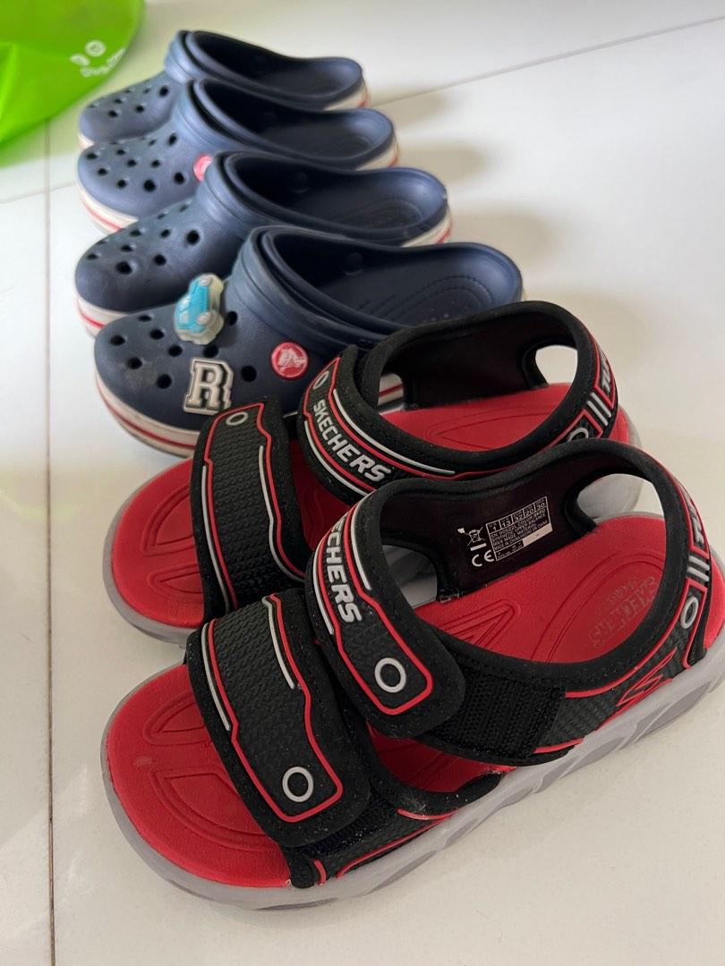 Skechers flip top flops kids
