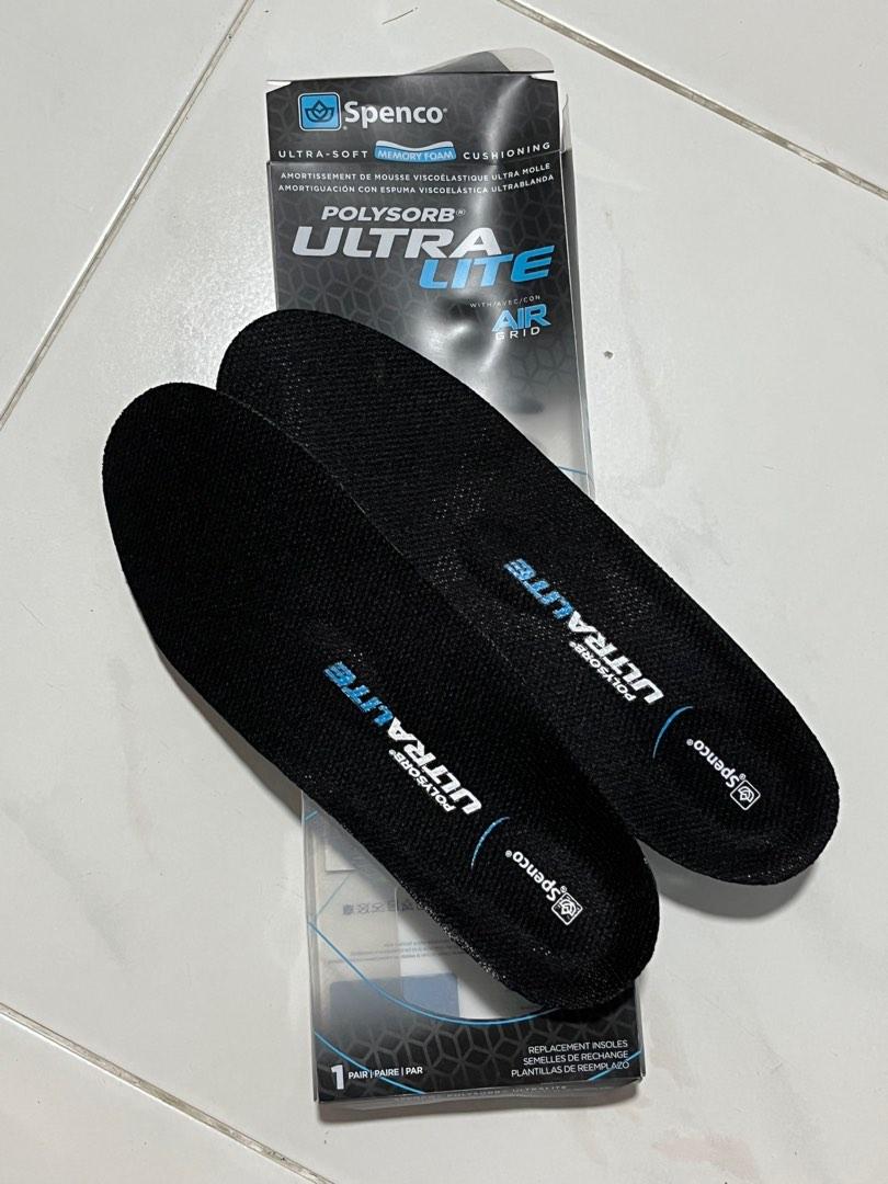 Spenco polysorb ultra lite memory foam insoles