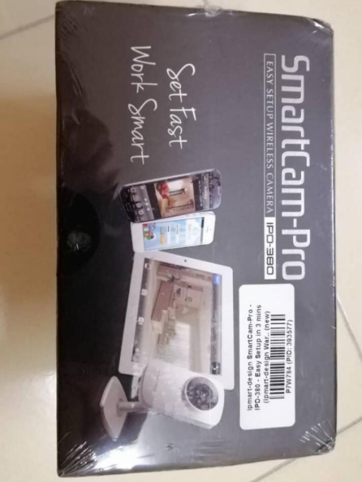 #StartOnCarousellMY SMARTCAM PRO WIRELESS CAMERA IPD-380, Furniture ...