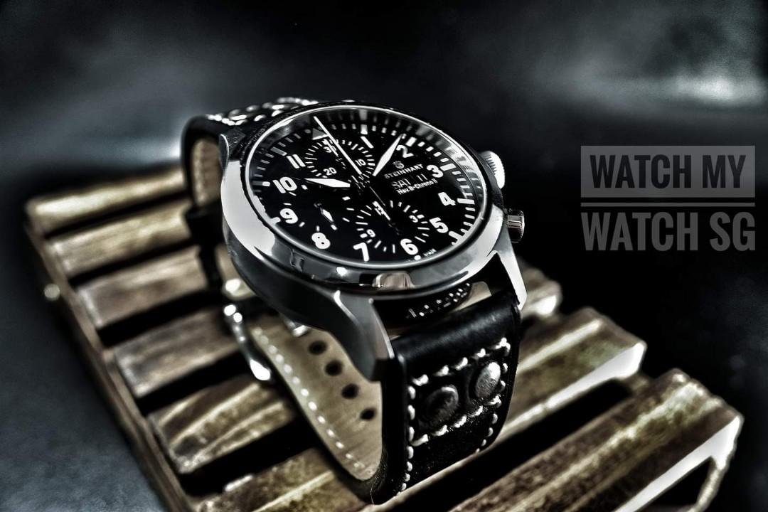Steinhart Nav B Chrono Swiss Valjoux 7750 Movement Swiss Made