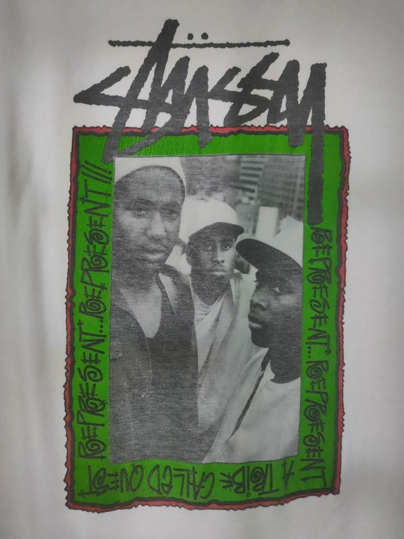 Stussy x A Tribe Called Quest ATCQ t shirt, Men's Fashion, Tops