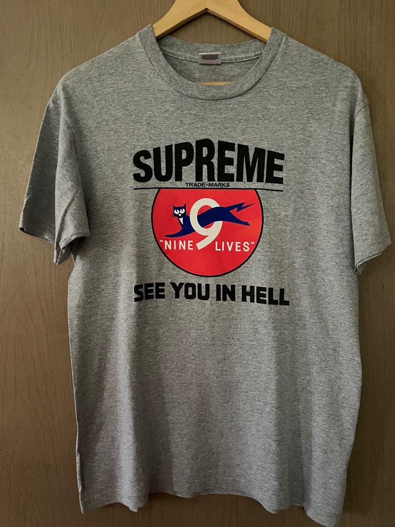 Supreme 9 lives tee hotsell
