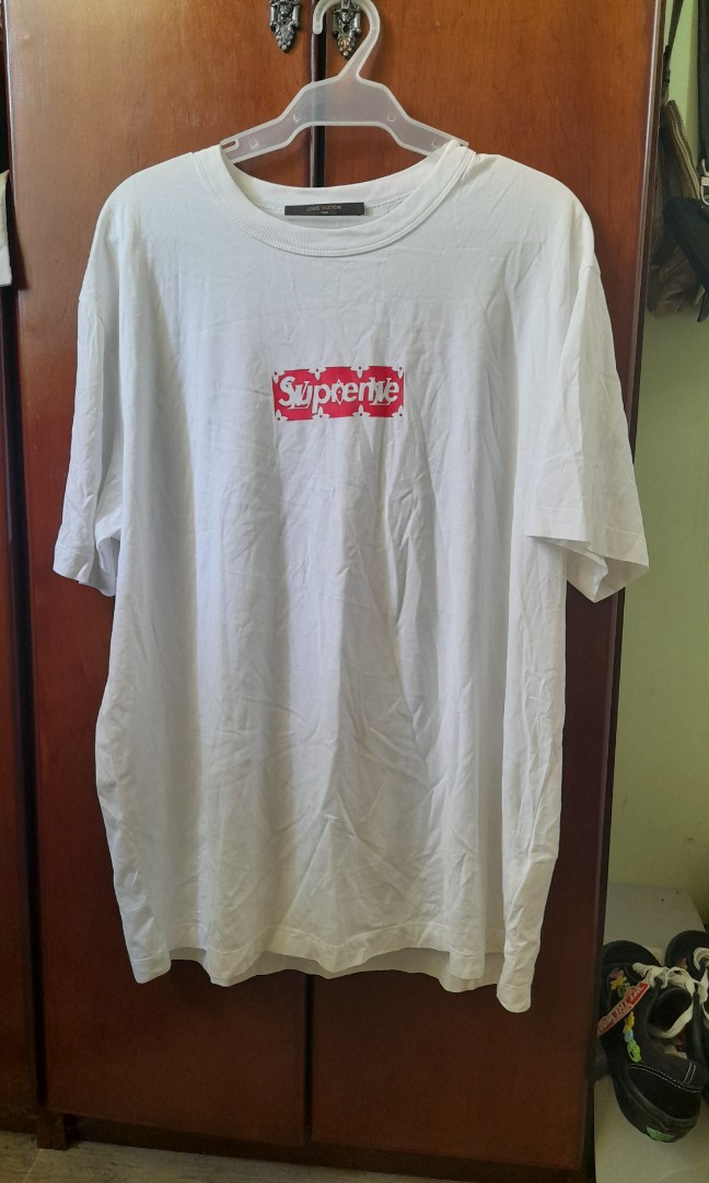Supreme LOUIS VUITTON X SUPREME 2017 Box Logo T-Shirt