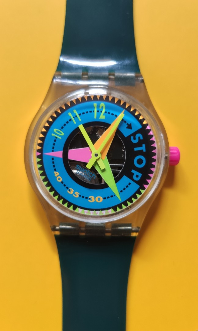 Swatch Stopwatch, Men's Fashion, Watches & Accessories, Watches on ...