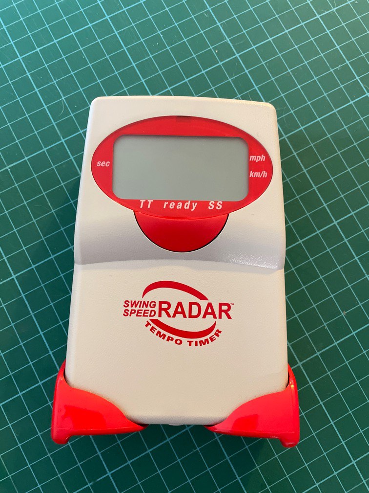 Swing speed radar with tempo timer, Sports Equipment, Sports & Games, Golf on Carousell