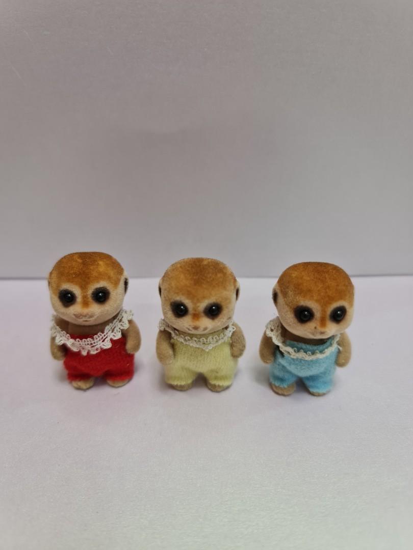 Sylvanian Families Meerkat Triplets Baby Figurines, Hobbies & Toys, Toys &  Games on Carousell