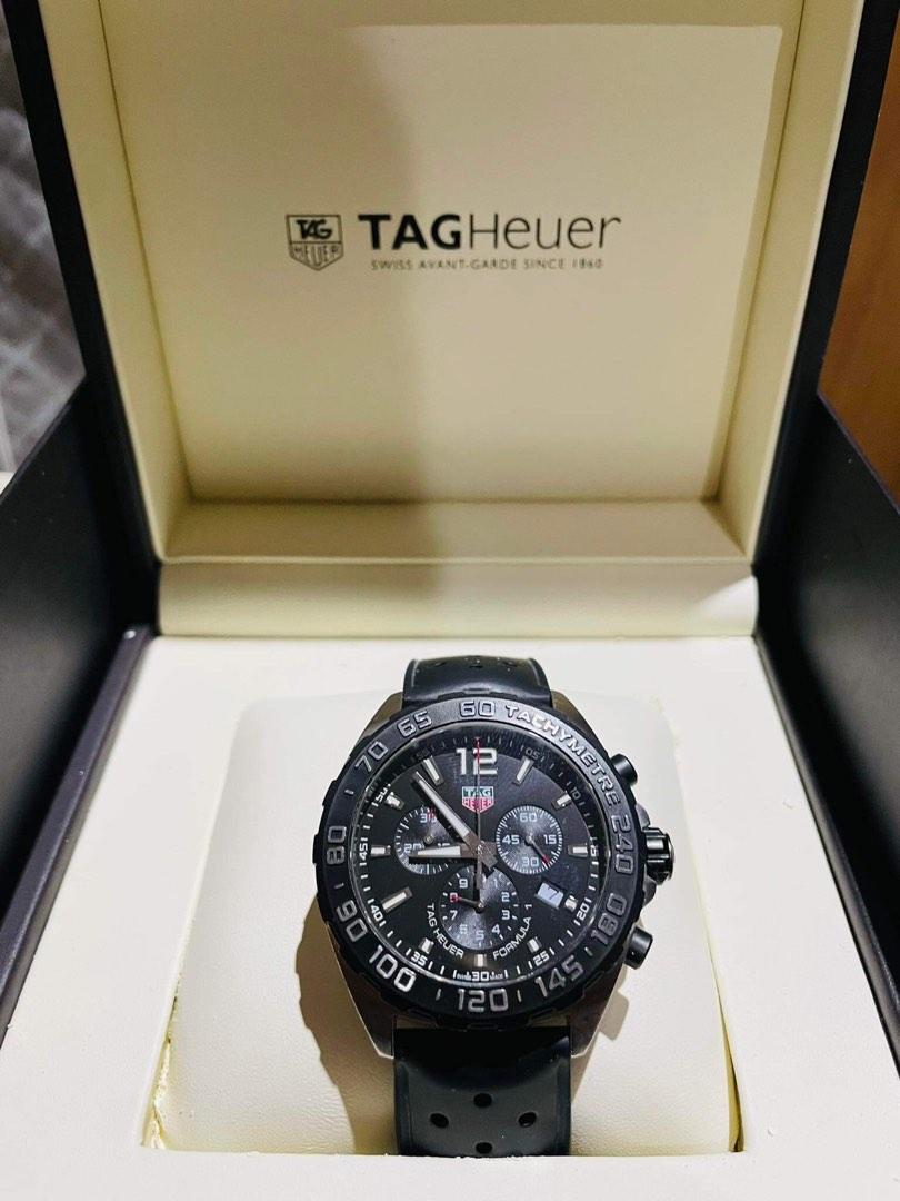 Tag Heuer F1 Chrono (Category: Men's Watches) located in Manila. Submitted by hotforecast (Listing ID 1192388305, Image 3). Description: Tag Heuer F1 Chrono With warranty card Purchased 2017.