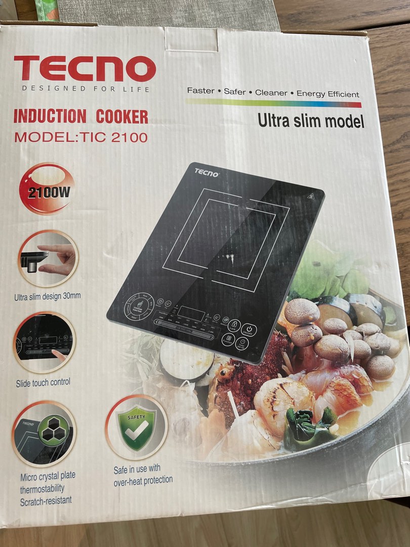 Tecno Induction Cooker TIC2100, TV & Home Appliances, Kitchen Appliances, Hobs & Hoods on Carousell