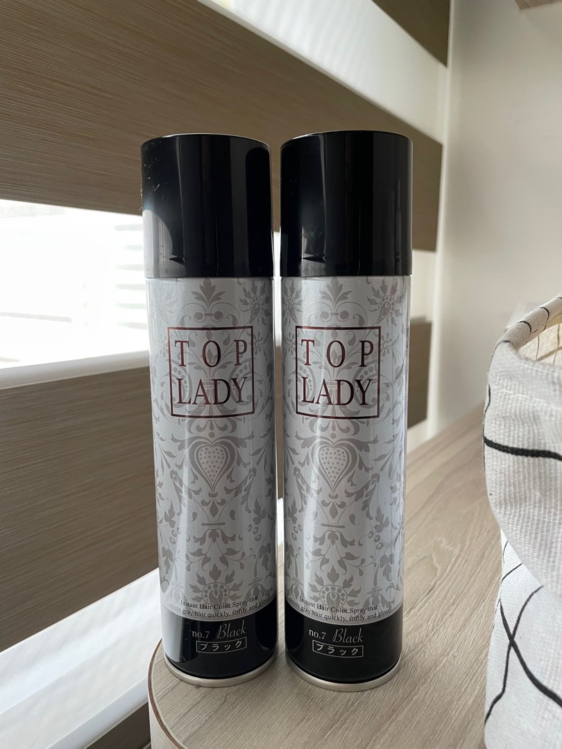 Temporary black hair spray, Beauty & Personal Care, Hair on Carousell