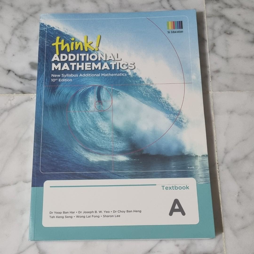 Think additional mathematics textbooks workbooks hobbies toys