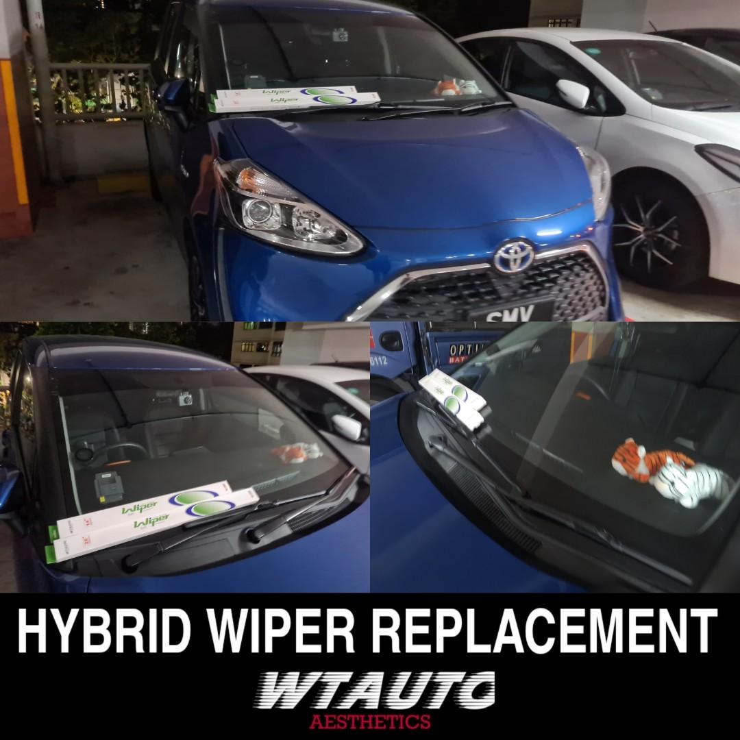 Toyota Windshield Wiper Replacement Axio Allion CHR Bb 86 Altis Vios
