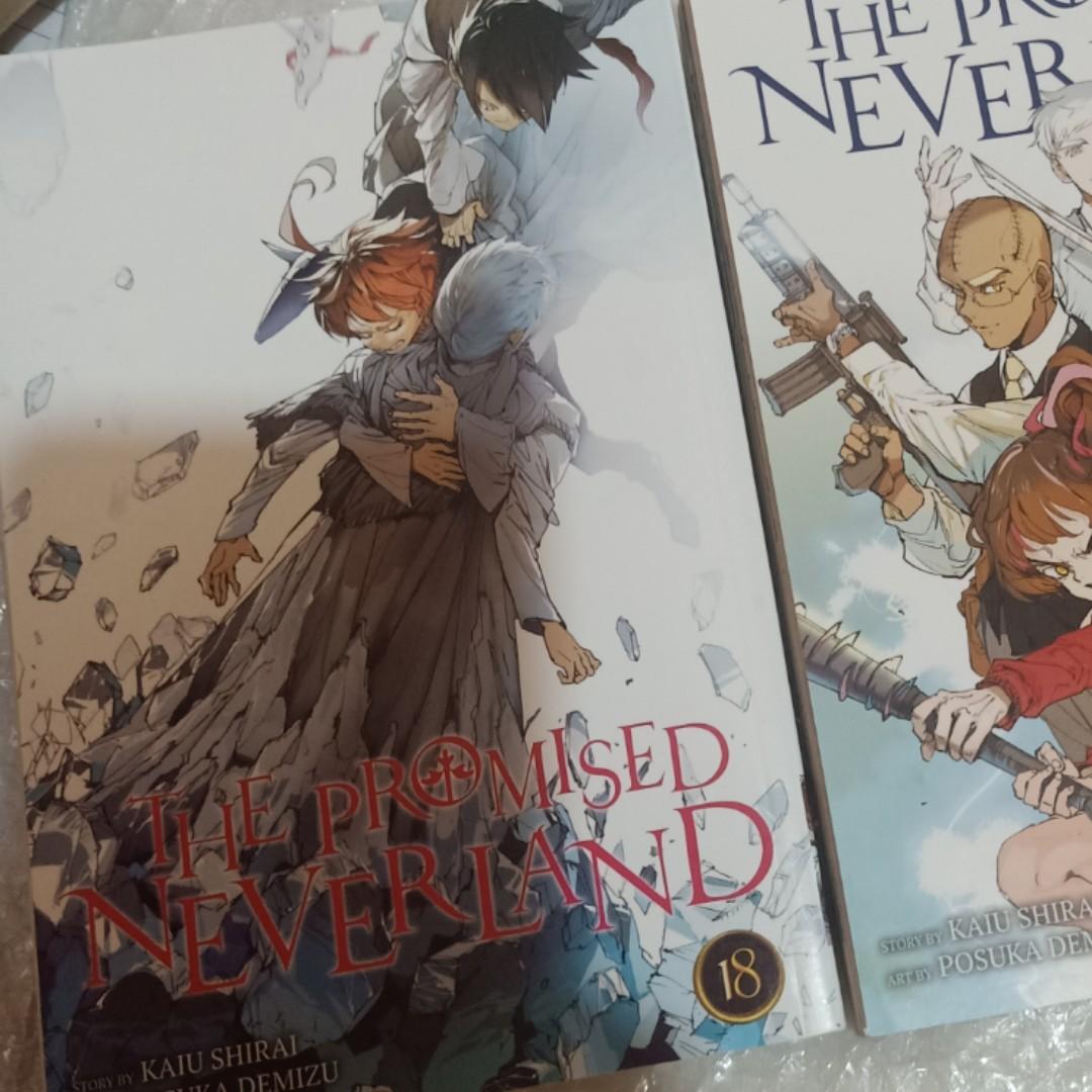 TPN The Promised Neverland Manga Viz Media English Volume with Booker