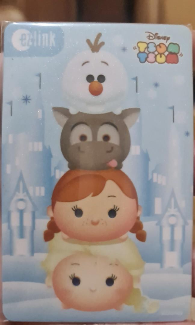 Tsum Tsum Frozen Ezlink Card Hobbies Toys Travel Travel
