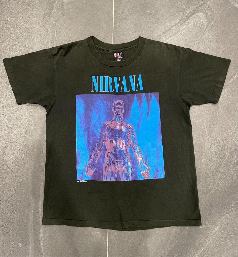 Nirvana sliver 90s tシャツ by giant anvil | labiela.com