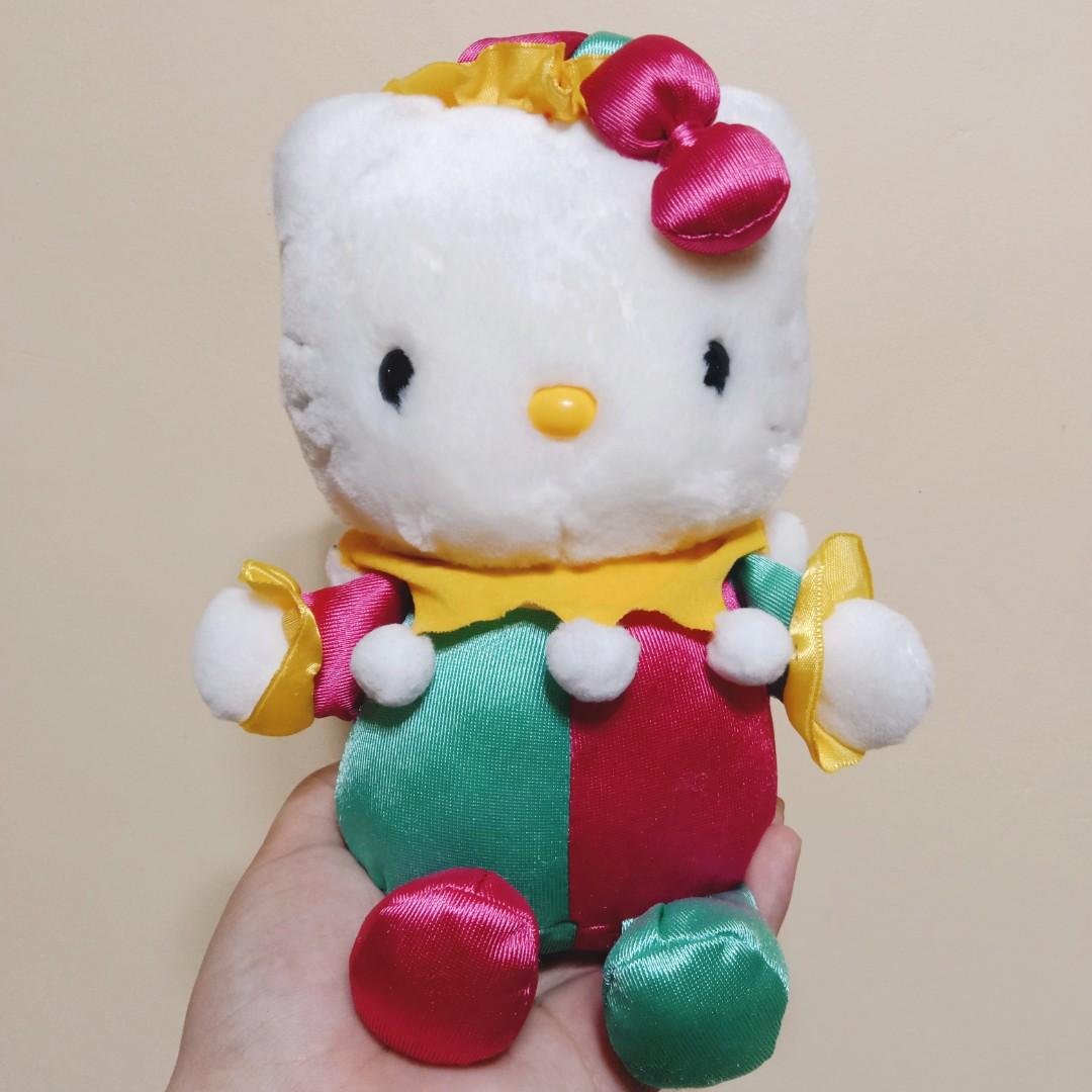 Hello kitty discount clown plush