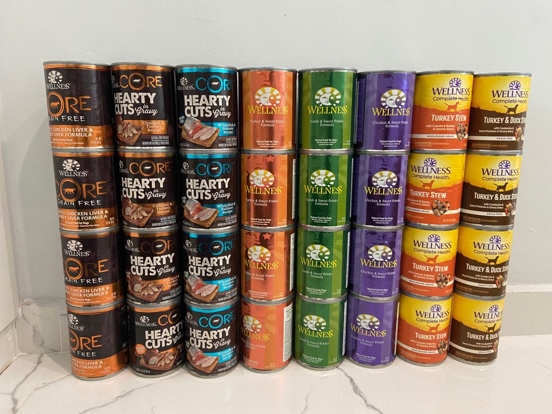 Wellness canned dog food 2025 expiration!, Pet Supplies, Pet Food on