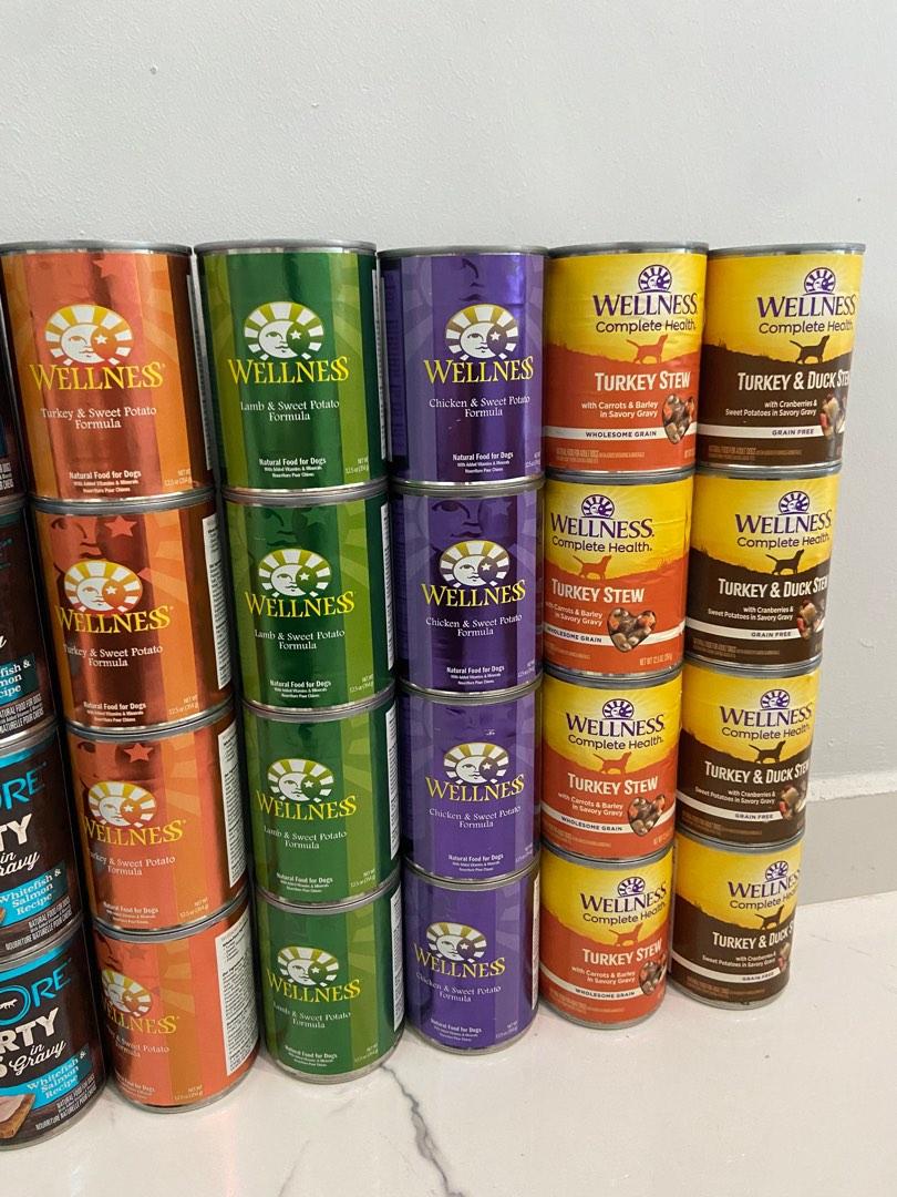 Wellness canned dog food 2025 expiration!, Pet Supplies, Pet Food on