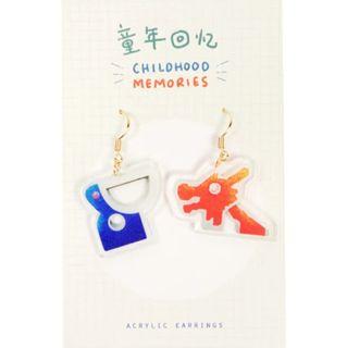 Wheniwasfour Childhood Playground Earrings