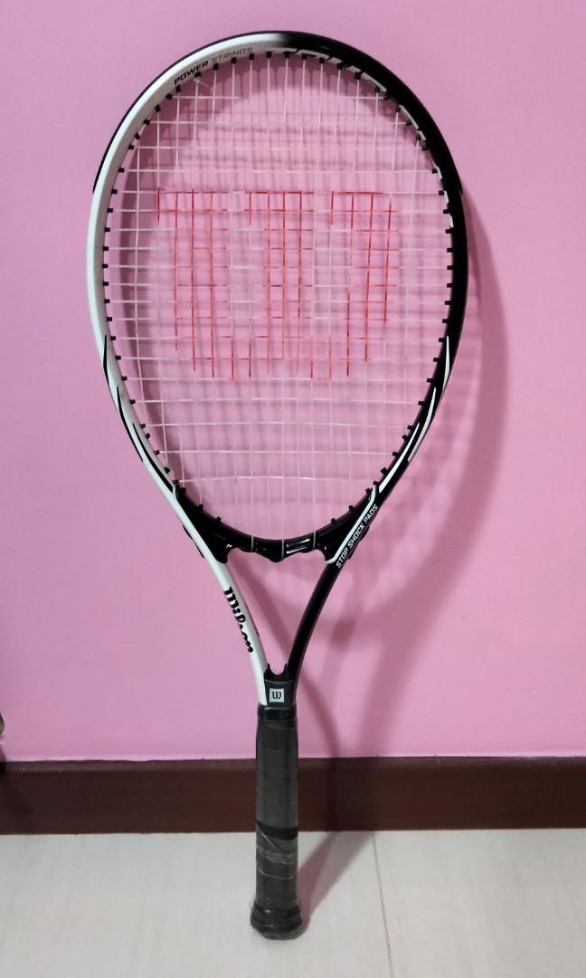 Wilson Tennis Racket, Sports Equipment, Sports & Games, Racket & Ball