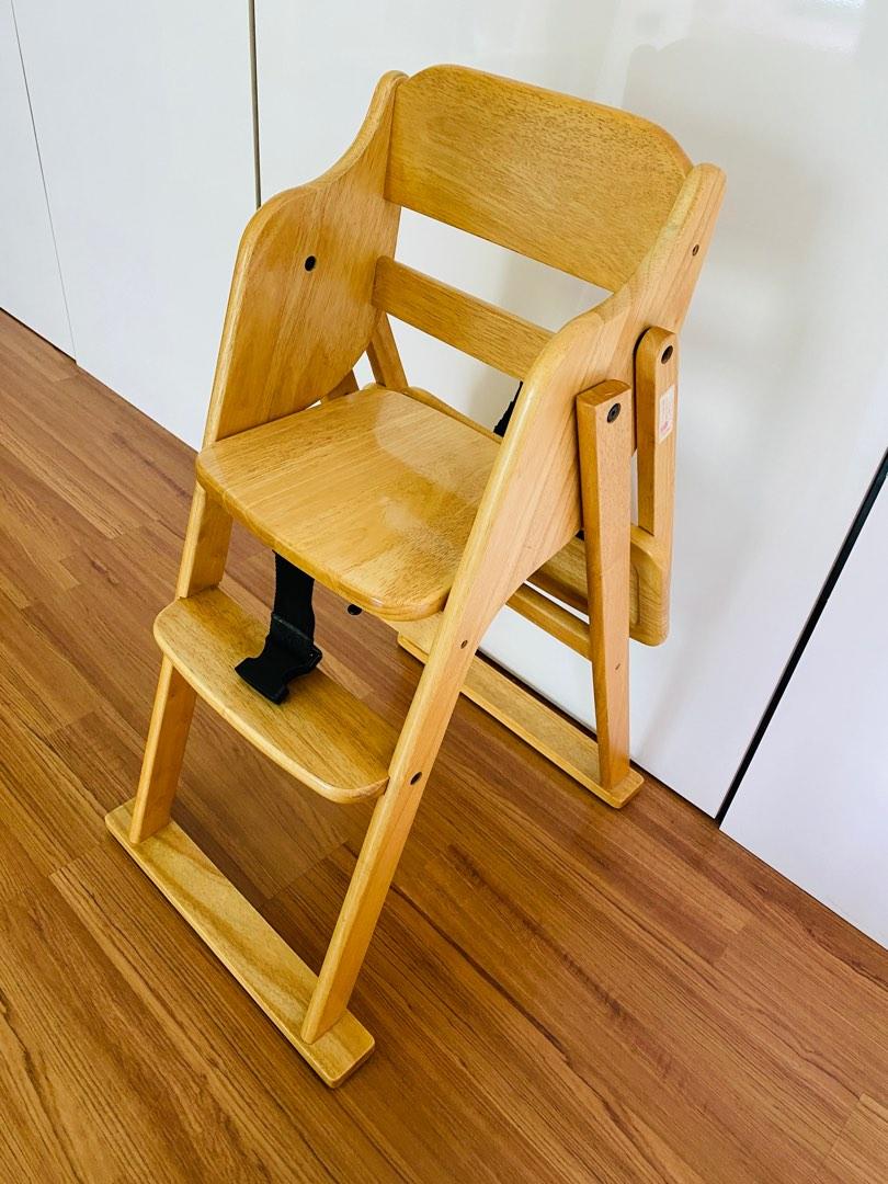 Mamas and papas wooden discount high chair