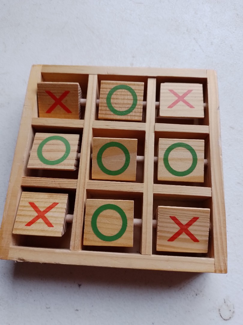 Wooden XOx, Hobbies & Toys, Toys & Games on Carousell