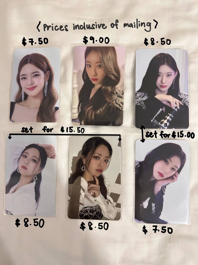 wts itzy checkmate lucky draw pcs, Hobbies & Toys, Memorabilia ...