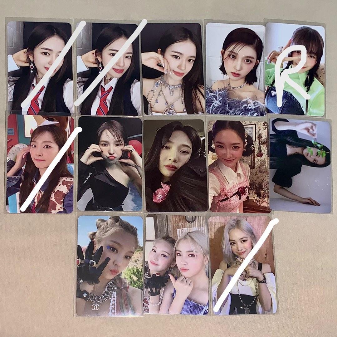 wts ive itzy red velvet blackpink assorted pcs love dive not shy feel ...
