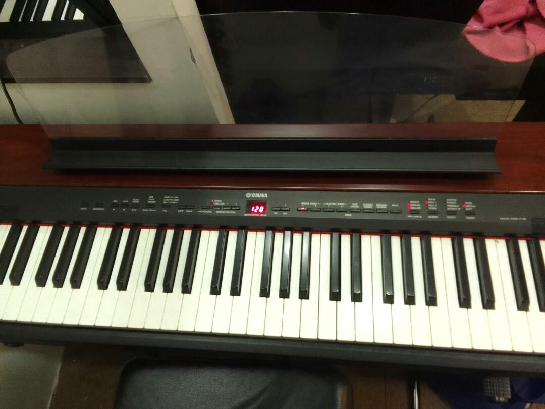 Yamaha P155 digital piano (Japan made), Hobbies & Toys, Music & Media