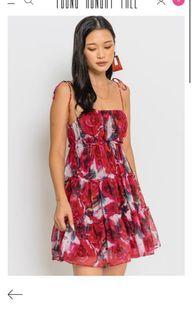 Young Hungry Free Oasis Dress Red