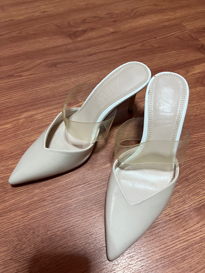 zara nude mules