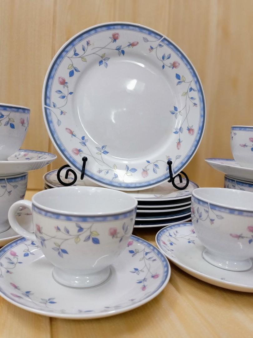18pcs Johnson Bros St Malo Dinner set Dishwasher Freezer and
