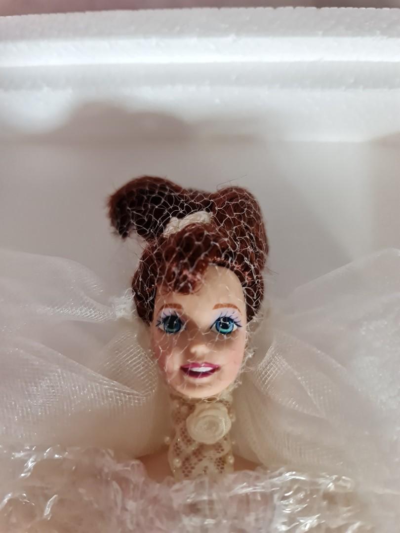 1995 Limited Edition Romantic Rose Bride Barbie Second in Series Hobbies Toys Toys Games on Carousell